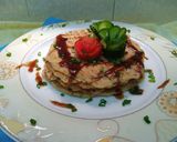 A picture of step 9 of Rice Pancake.
