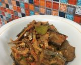Foto langkah ke 3 dari resep Balado terong & teri sibolga.