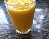 A picture of step 1 of Mango & Banana Smoothie #Theme Challenge.