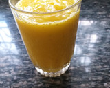 A picture of step 1 of Mango & Banana Smoothie #Theme Challenge.