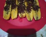 Foto langkah ke 3 dari resep Pisang Cokelat Keju.
