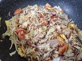 Mie nyemek gochujang (fusion)