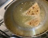A picture of step 2 of Roti Chaat.