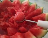 A picture of step 2 of Water melon fruit chat.