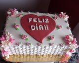 Foto del paso 6 de la receta: Torta decorada canasta con flores