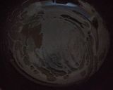 A picture of step 6 of Chocolate Swiss roll on pan.