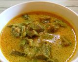 Foto langkah ke 3 dari resep Gulai santan terong ijo dan kacang panjang.