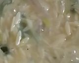 Foto del paso 3 de la receta: Orzo vegano con verdeo
