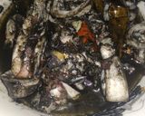 Foto langkah ke 9 dari resep Cumi tinta hitam pedessss.