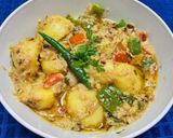 A picture of step 3 of Dum Aloo Karahi.