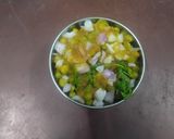 A picture of step 3 of Green Peas Sundal.