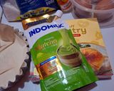 Foto langkah ke 1 dari resep Matcha Condensed Milk Pie.