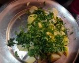 A picture of step 2 of Jeera potato.