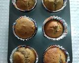 A picture of step 9 of Eggless Whole Wheat Banana Muffins with Dry Fruits.