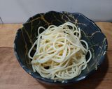 A picture of step 3 of Spaghetti with pumpkin sauce and Veg Balls.