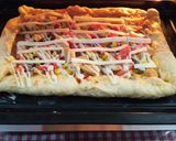 Foto langkah ke 9 dari resep Beef Corn Cheese Pizza 🍕.
