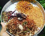 A picture of step 2 of Coconut Chutney Powder.