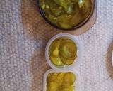 A picture of step 3 of "Zucchini and Pickles" vegan salad.