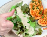 Foto del paso 7 de la receta: Boniatos Rellenos de Garbanzos Especiados