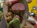 Tacos de pollo desmechado