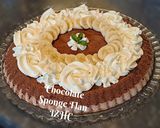 A picture of step 1 of 🍰Chocolate Sponge Flan/tart🍰.