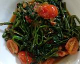 Foto langkah ke 3 dari resep Kangkung Saos Tiram.