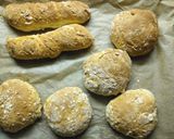 Házi zsemle, a legjobb recept recept fázis 5 fotója