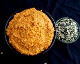 A picture of step 5 of Coconut, split black gram chutney.