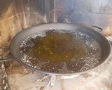 A picture of step 2 of Valencian Paella with Chicken and Rabbit 🥘.