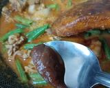 Gambar langkah 3 resipi Teresek Kacang Panjang.