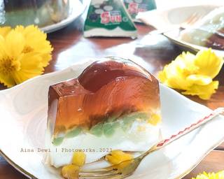 Puding Cendol Nangka Gula Aren - Step 5