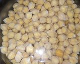 A picture of step 1 of Kathiawari Chickpeas.