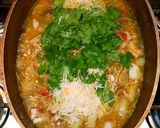 A picture of step 6 of Mike's Spicy Green Chilie Chicken Stew.