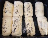 A picture of step 3 of Chicken cheese dinner rolls.