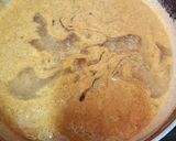 A picture of step 3 of Singhare Ka Halwa.