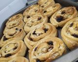 Foto del paso 6 de la receta: Rolls de manzana, pasas de uva y canela 💜💚🧡