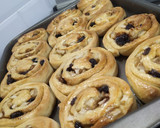 Foto del paso 6 de la receta: Rolls de manzana, pasas de uva y canela 💜💚🧡