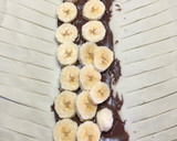 Foto del paso 2 de la receta: Trenza de hojaldre rellena de nutella y plátano 🍌