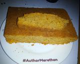 A picture of step 7 of Orange banana cake #SnacksContest.