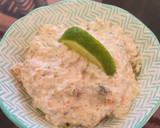 Foto del paso 4 de la receta: Dip de queso ricotta, salmón ahumado y pistachos, con alcaparras y eneldo
