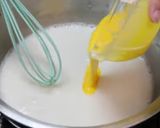 A picture of step 5 of Coconut And Thandai custard pudding.