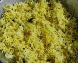 A picture of step 8 of Tempered Rice.