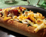 Foto del paso 4 de la receta: Perrito relleno a la barbacoa