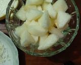 Foto langkah ke 1 dari resep Salad Buah yoghurt ❤️.