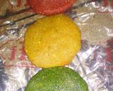 Dry fruits and milk powder rose रेसिपी चरण 4 फोटो