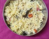 A picture of step 1 of Broken wheat khichdi.