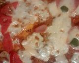 Foto del paso 15 de la receta: Pizzas casera divertida para papá 🍕🍕🍕
