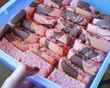Foto langkah ke 4 dari resep Bolu air *strawberry 1 telur.