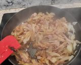 Foto del paso 2 de la receta Empanada de bacon y espinacas
