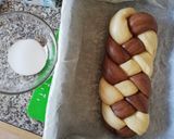 Húsvéti fonott kalács (tej és tojásmentes) recept fázis 5 fotója